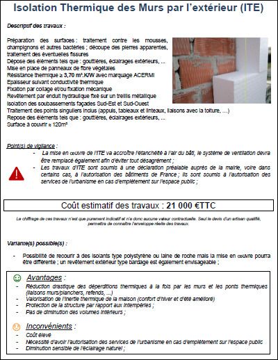 Exemple Fiche travaux